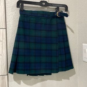 Hill House Home Blue Tartan Skirt